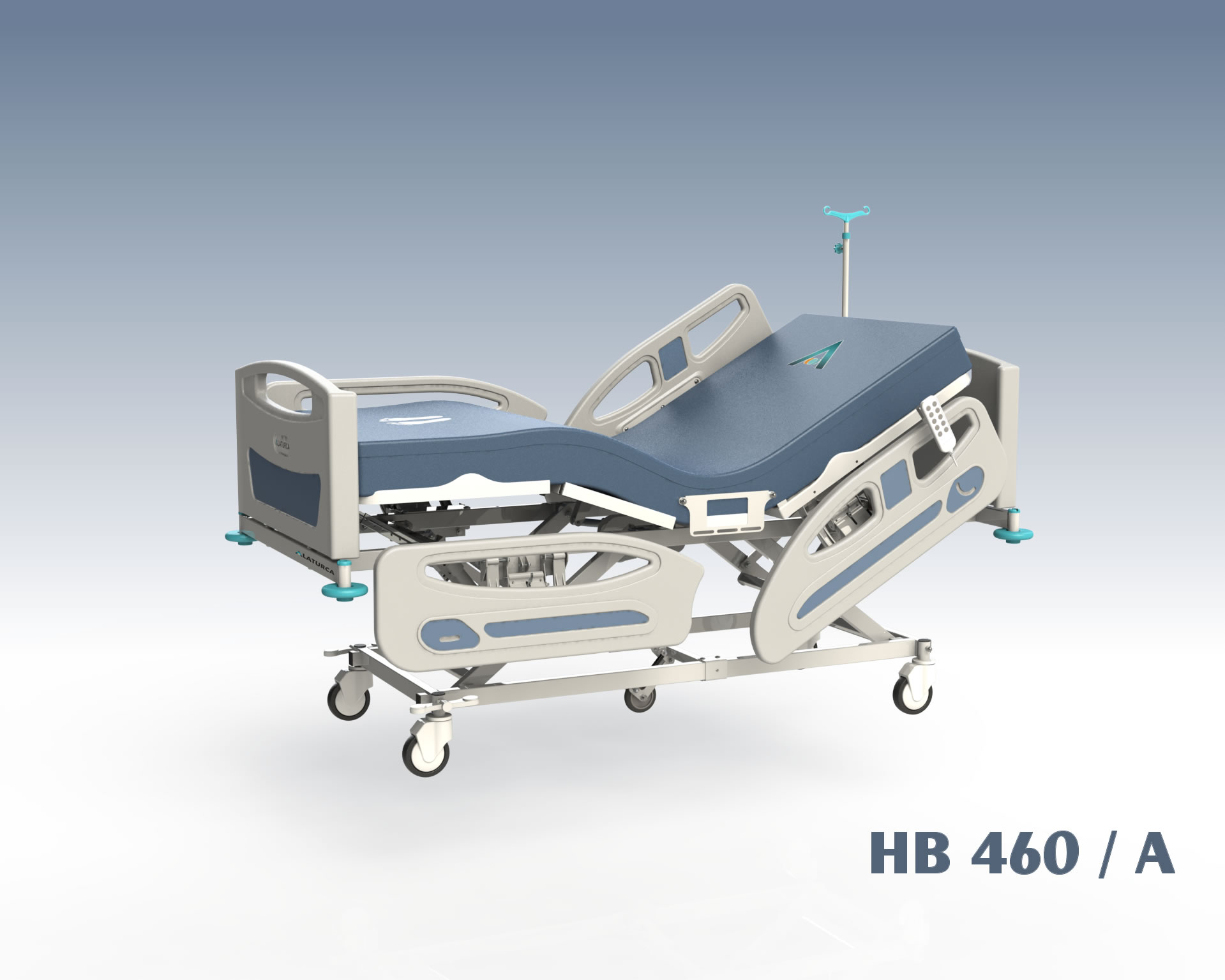 HB460+ Hospital Bed, 4+1 Adjustment Fully Electrical Control